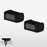 6" TRX Series LED Light Pods-Pair spot beam pattern