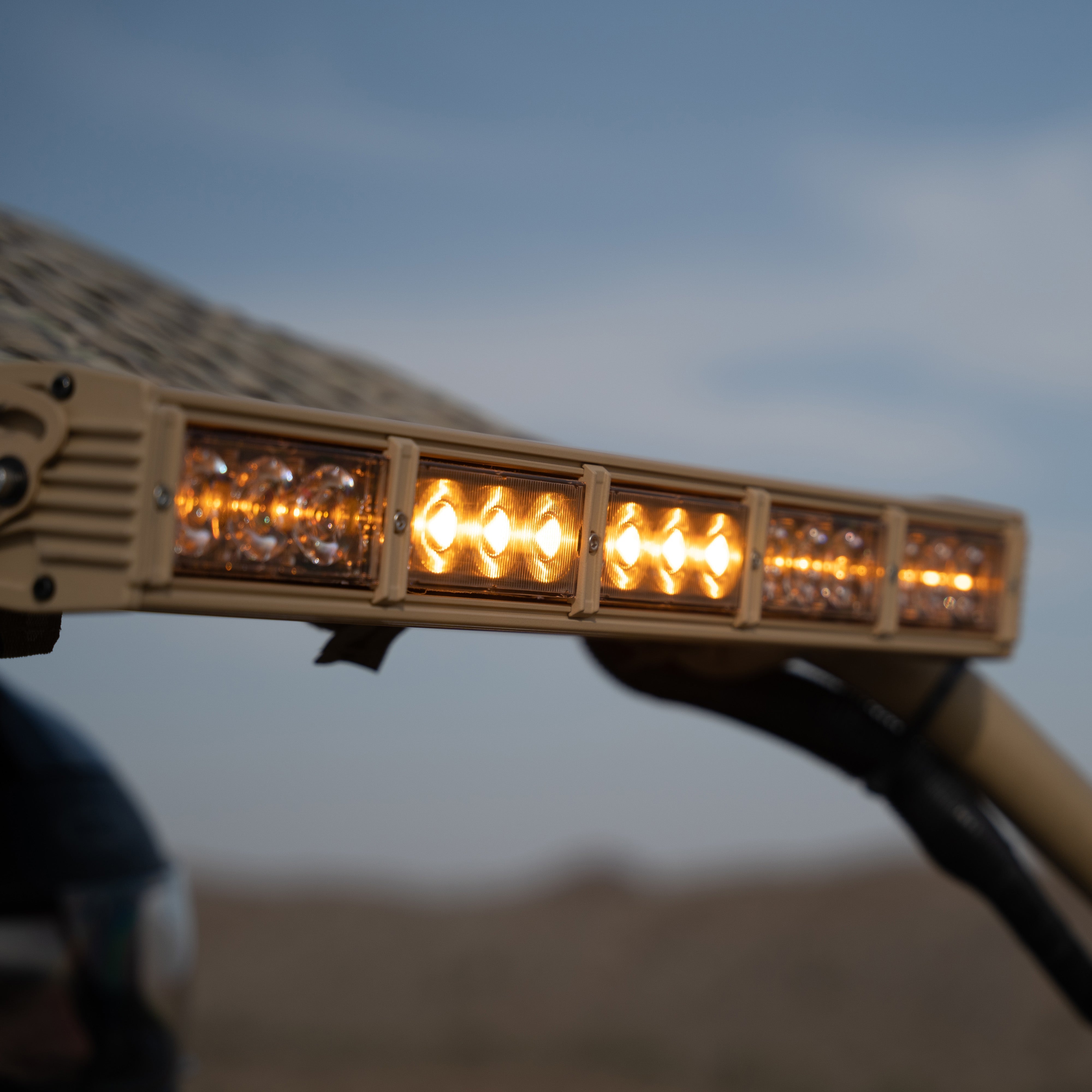 Polaris¨Military RZR¨(MRZR®) and MRZR Alphaª IR/LED Light Bar-TOMAR Automotive