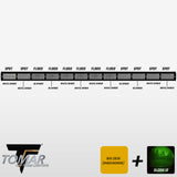 60" TRX Series Dual-Color Infrared LED Light Bar (White, IR, & Amber)TOMAR Off Road