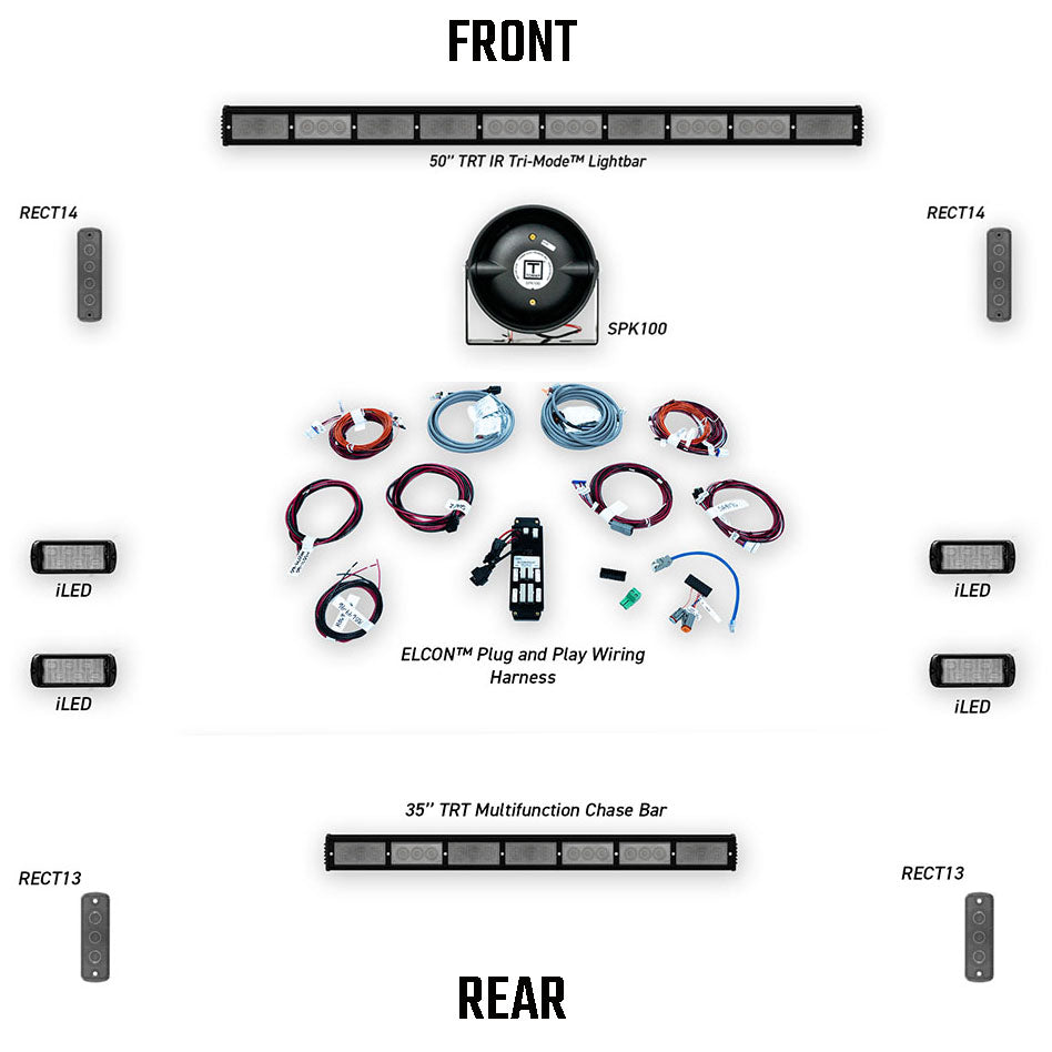 Smart Emergency Response LED Lighting Package for UTVs – TOMAR Off-Road