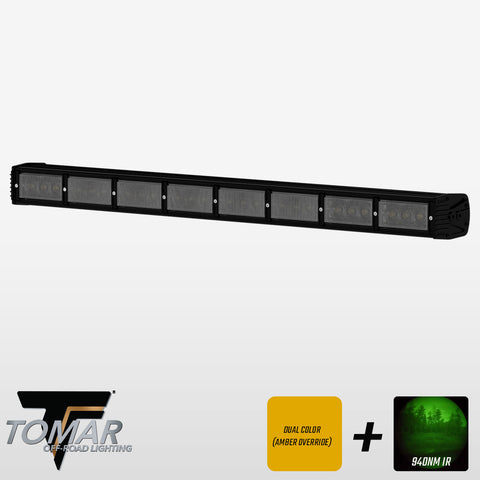 40" TRX Series Dual-Color Infrared LED Light Bar (White, IR, & Amber)TOMAR Off Road