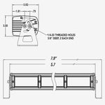 6" TRX Series LED Light BarTOMAR Off Road