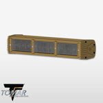 15" TRX Series Single Color Infrared LED Light Bar (White/IR)