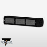 15" TRX Series Single Color Infrared LED Light Bar (White/IR)